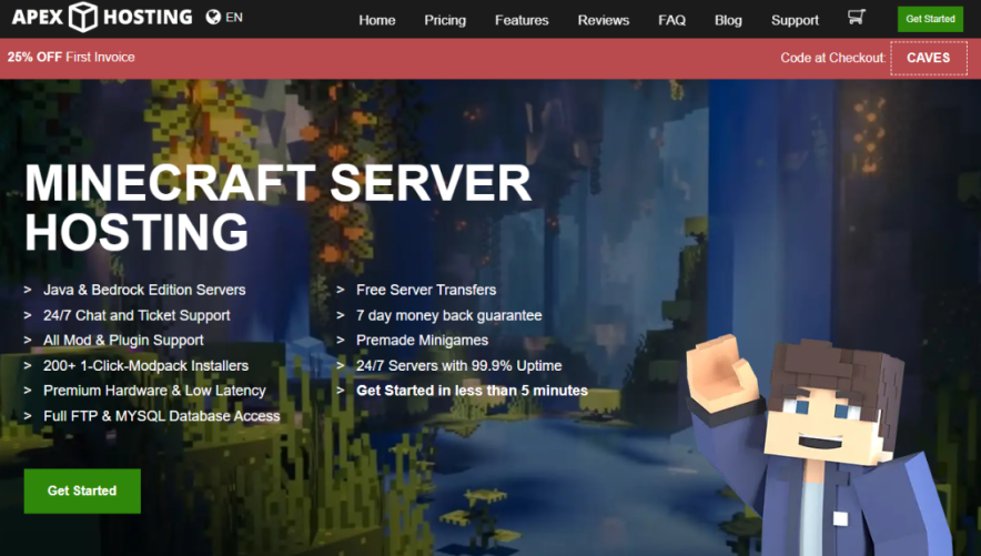 apex minecraft hosting