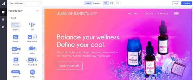 bigcommerce website builder
