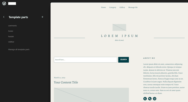 wordpress website builder