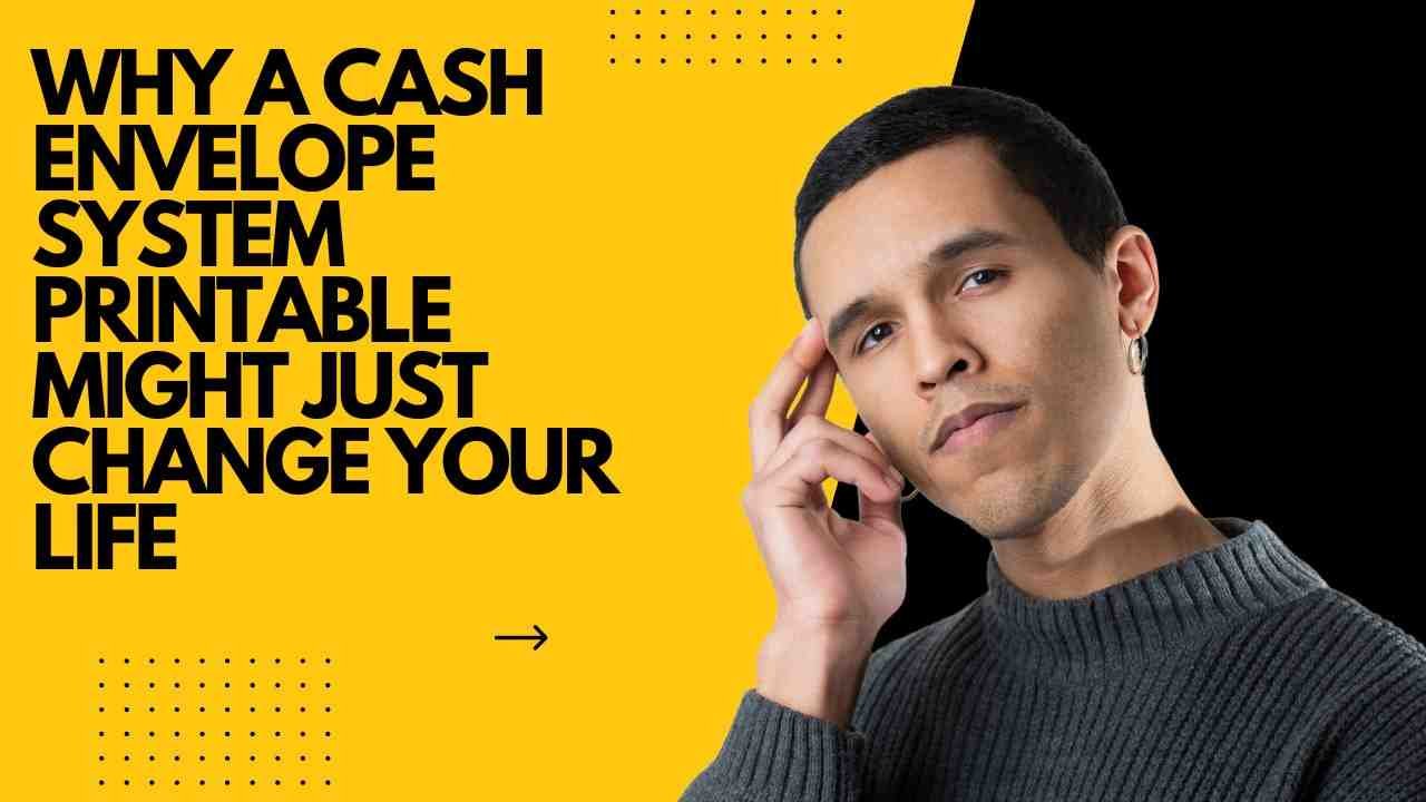 Cash Envelope System Printable