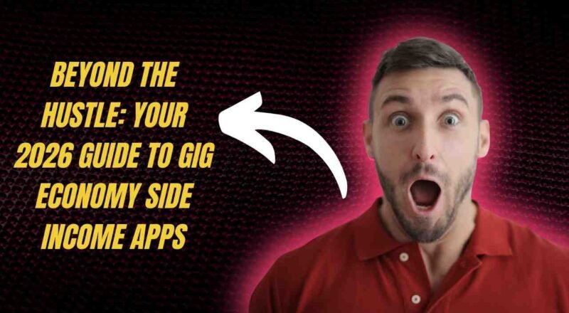 Gig economy side income apps