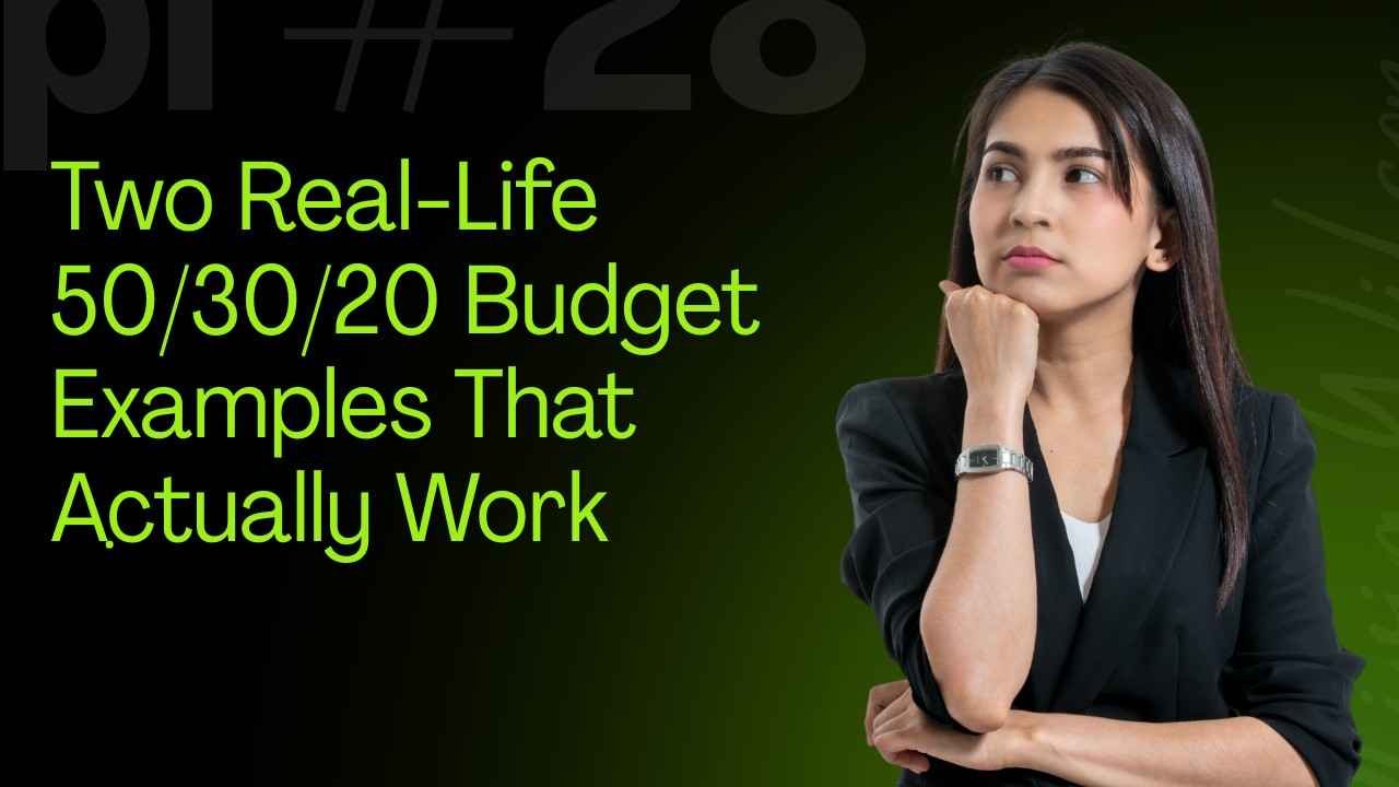 Two Real-Life 50/30/20 Budget Examples That Actually Work